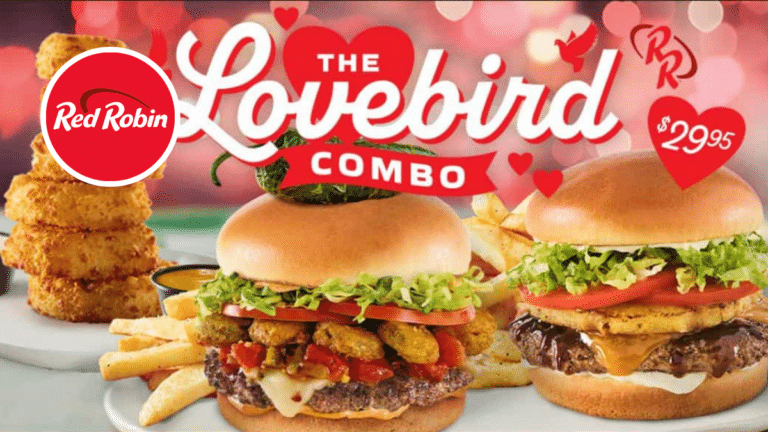 Red Robin Introduces New Lovebird Combo Deal for Valentine’s Day at $29.95