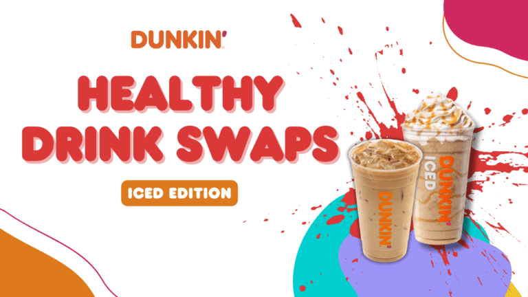 Dunkin’ Iced Delights: Top 15 Healthy Drink Swaps