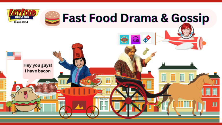 004- 🥪 Fast Food Drama, Fast Food Deals and Fast Food Memes
