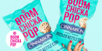 Angie's Boomchickapop 's New Cinnamon Drizzled Kettle Corn