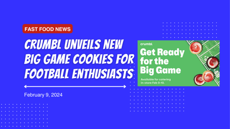 Crumbl Unveils New Big Game Cookies for Football Enthusiasts