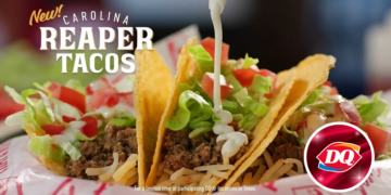 Spicy Carolina Reaper Tacos Hit Texas Dairy Queen on Feb 26!