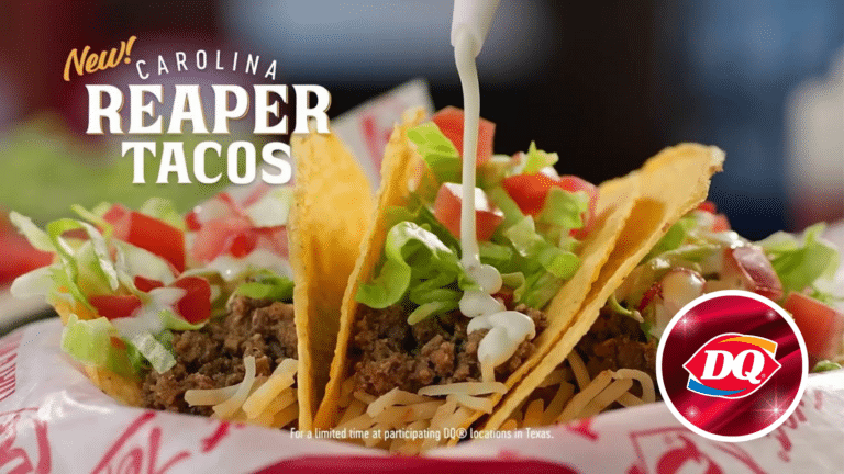 Spicy Carolina Reaper Tacos Hit Texas Dairy Queen on Feb 26!