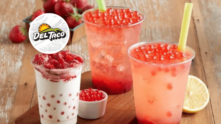 Del Taco Introduces New Double Strawberry Treats & A Festive Shake