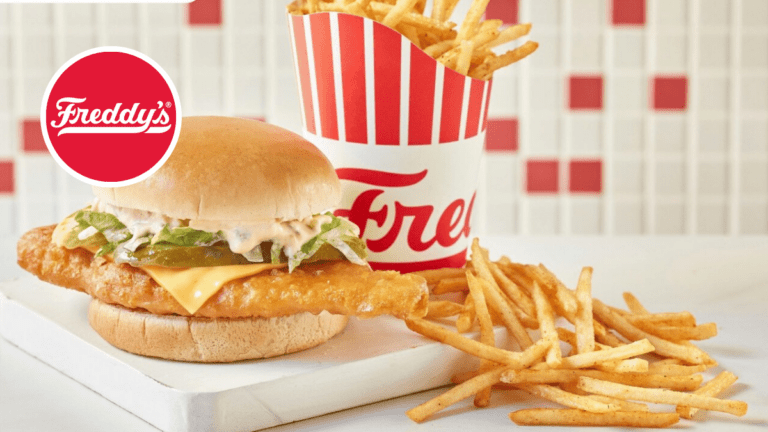 Freddy’s Yummy Crunchy Fish Burger is Back for the 2024 Seafood Season!