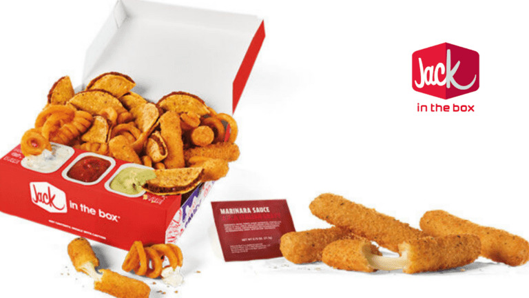 Enjoy New $10 Fan Favorites Box with Mozzarella Sticks at Jack in the Box