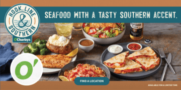 O'Charley's Reveals New Hook, Line & Southern Dishes Menu