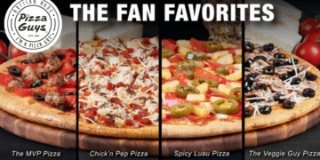 Pizza Guys New Fan Favorites Menu