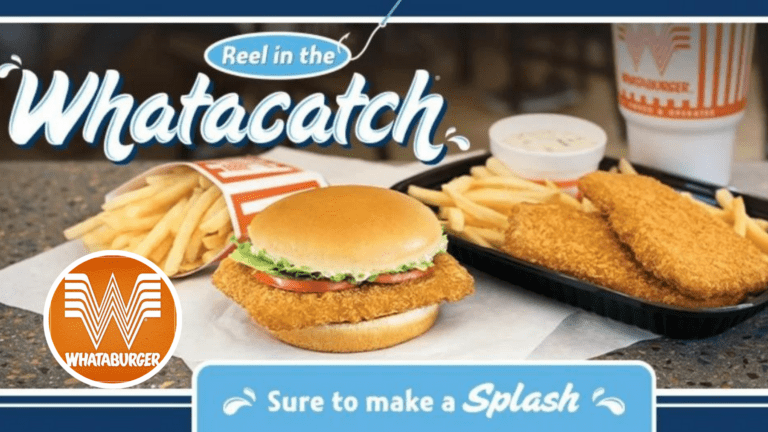 Whataburger Reintroduces Whatacatch Fish Sandwich for Lent 2024