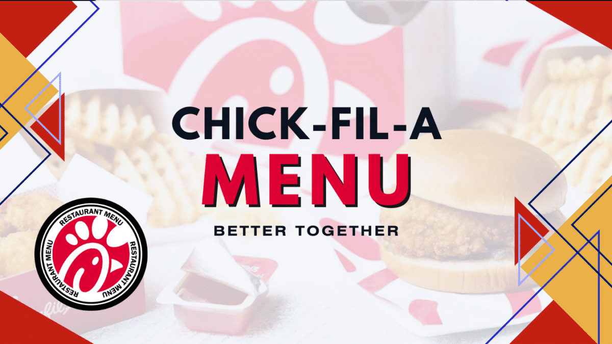 Chick-fil-A Menu Prices