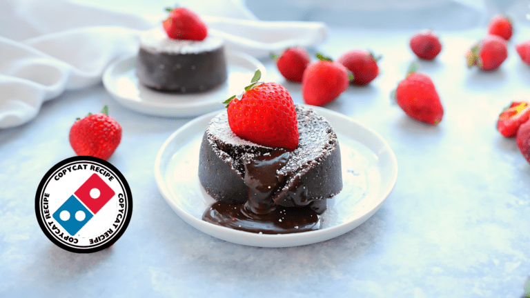 You Must Try the Dominos Lava Cake Recipe