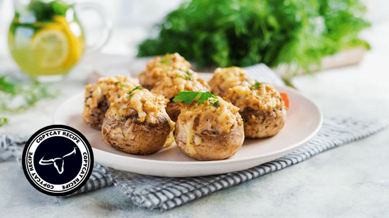 Delicious Longhorn Steakhouse Stuffed Mushrooms Recipe
