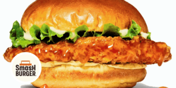 Try Smashburger's Fresh Mango Habanero Chicken Sandwich!