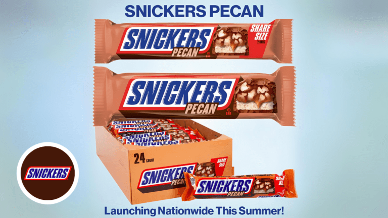 New Snickers with Pecans Arrive This Summer