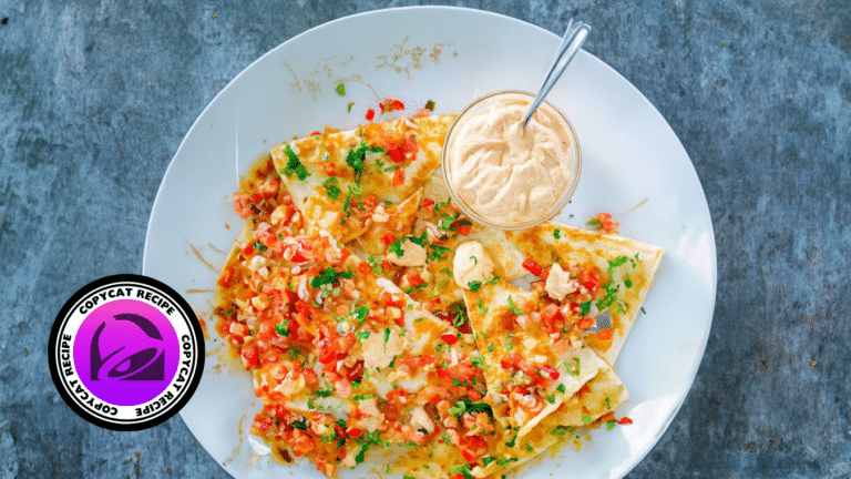 A Classic Taco Bell Quesadilla Recipe You Must Try