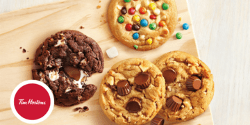 Tim Hortons Introduces Three Dreamy New Cookies in the US