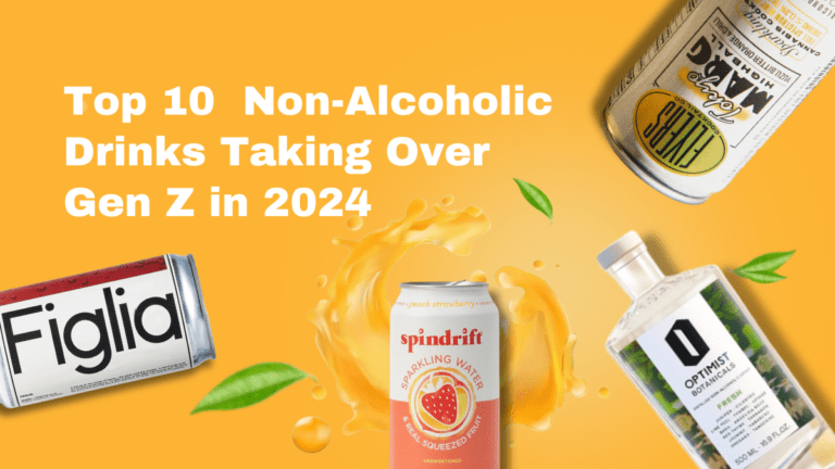 Top 10 Non-Alcoholic Drinks Taking Over Gen Z in 2024
