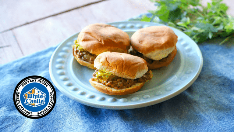 White Castle Hamburger Recipe