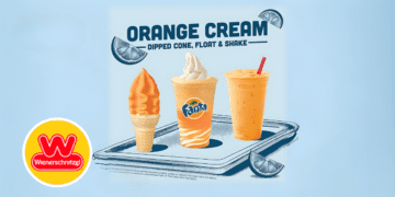 Wendy's New Orange Frosty and the Secret Fanta Ice Cream Dip