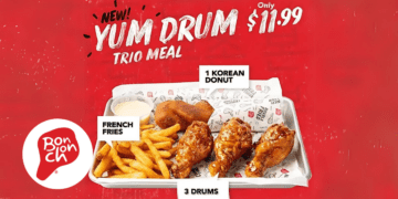 Bonchon Introduces Delicious Trio Yum Drum Meal Deal