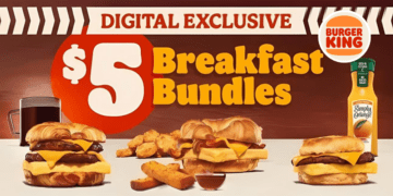 Burger King Starts $5 Morning Meal Combo Offer