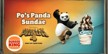 Burger King Introduces New Po’s Panda Sundae to Celebrate the Release of the New Kung Fu Panda 4 Film