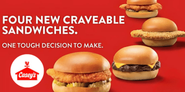 Casey's Rolls Out Three Fresh Sandwich Options