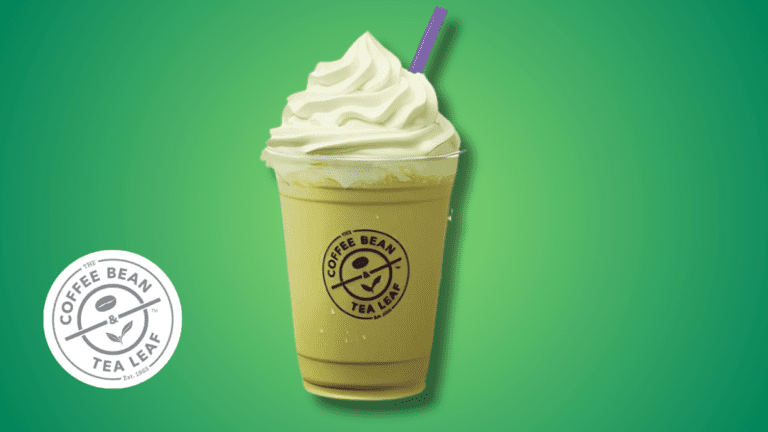 New Minty Matcha Iced Blended Drink Introduced By The Coffee Bean & Tea Leaf for St. Patrick’s Day