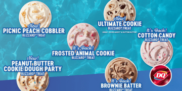 Discover Dairy Queen's New Peanut Butter Cookie Dough Blizzard for Summer 2024