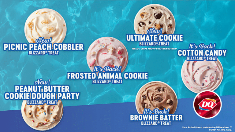 Discover Dairy Queen’s New Peanut Butter Cookie Dough Blizzard for Summer 2024