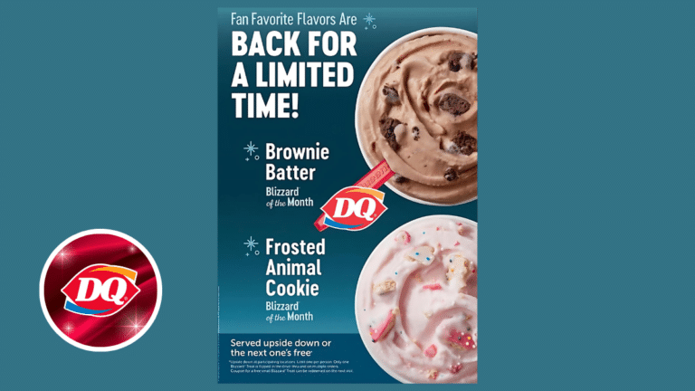 Dairy Queen’s April Treats: Brownie and Drumstick Blizzards Return