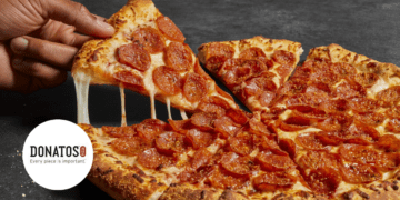 Donatos Introduces Pizza with Cheese-Filled Crust