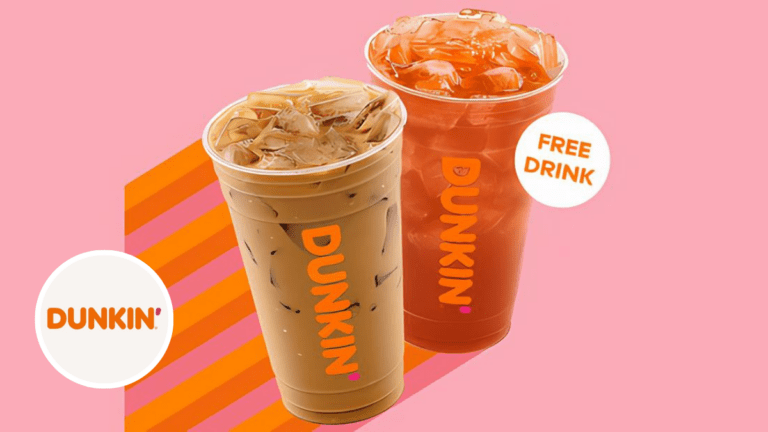 Get a Free Cup of Coffee at Dunkin’ This Week
