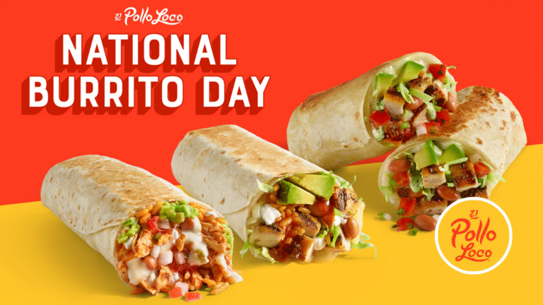 El Pollo Loco Announces National Burrito Day Deals: Enjoy Free Delivery on April 1st and BOGO Offer on April 4th