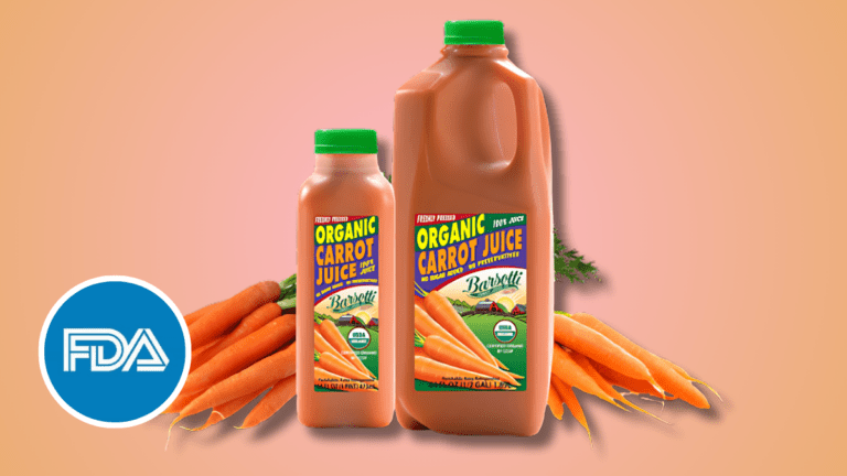 FDA’s Warning to Juice Company for Safety Issues