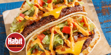 Trying Out the New Burger Tacos at The Habit