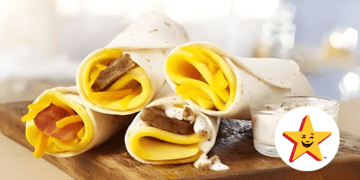 Hardee's New Breakfast Wraps