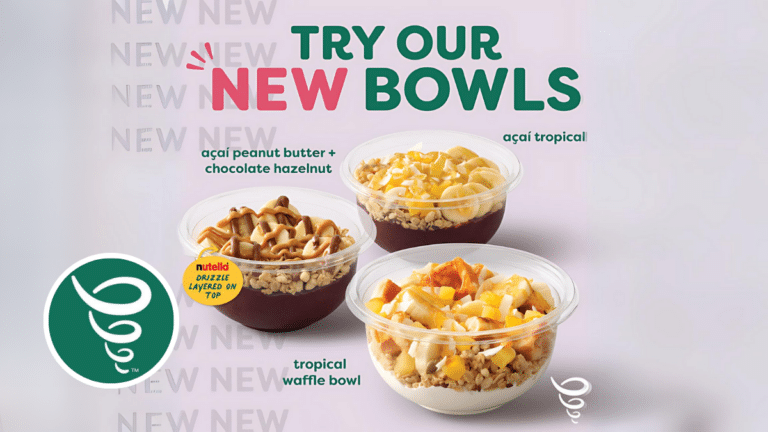 Jamba Introduces New Acai Bowls and a Tropical Waffle Bowl