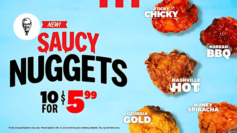 KFC Launches Fresh Dippable Nuggets in Five Delicious Sauces