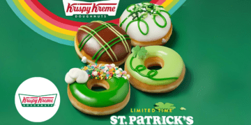 Krispy Kreme's Special St Patrick's Day Donuts for One Week Starting March 11