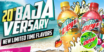 Mountain Dew Introduces Baja Lemonade and Point Break Punch Flavors