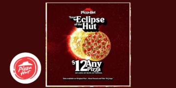 Get Your Favorite Big Pizza for $12 at Pizza Hut on April 8!