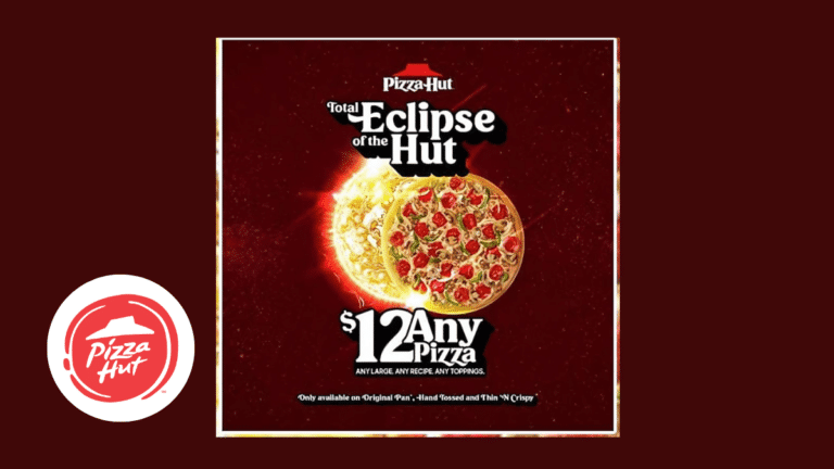 Get Your Favorite Big Pizza for $12 at Pizza Hut on April 8!
