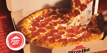 Enjoy Pizza Hut's Online Deal: Free 1-Topping Large Pizza With Any Purchase of $7.99 Or More