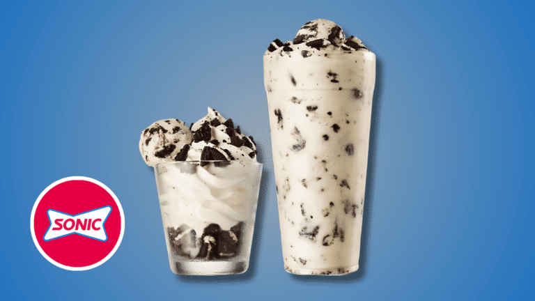 Sonic Mixes OREO Cheesecake into Shakes and Sundaes