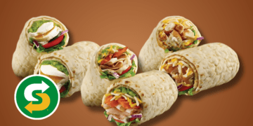 Subway to Roll Out Four New Flatbread Wraps Soon
