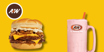 A&W Launches Double Cheeseburger with French Onion and a Cool Strawberry Watermelon Drink