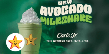 Carl's Jr. Tries Fresh Avocado Milkshake in April 2024