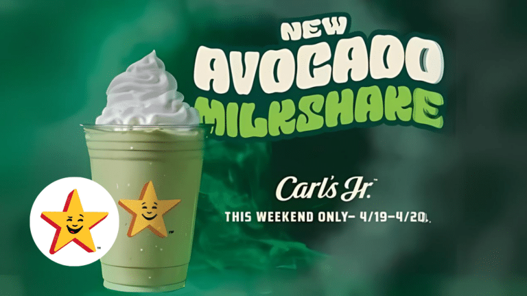 Carl’s Jr. Tries Fresh Avocado Milkshake in April 2024