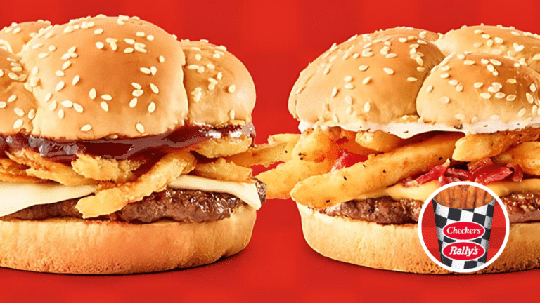 Checkers & Rally’s Launch Tasty New BBQ Cheeseburger & Fry-Topped Burger